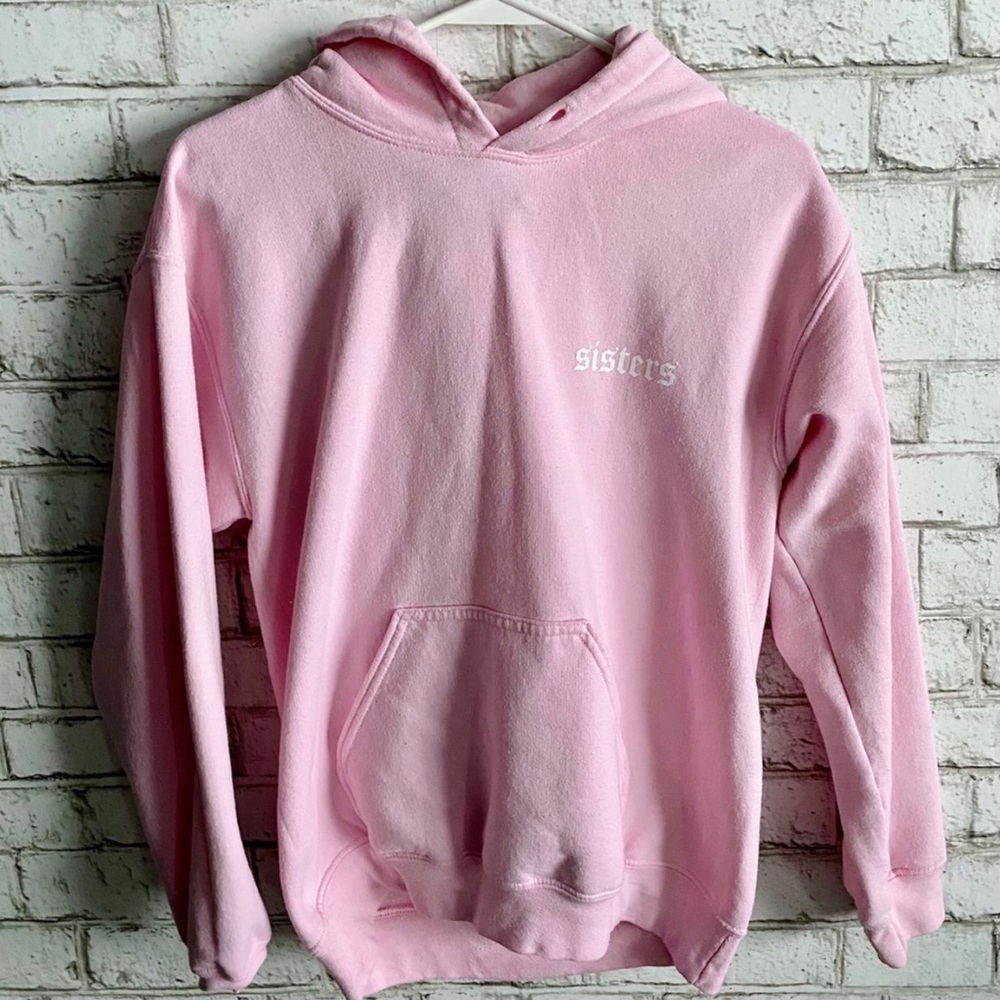 Baby Pink James Charles Sisters Hoodie